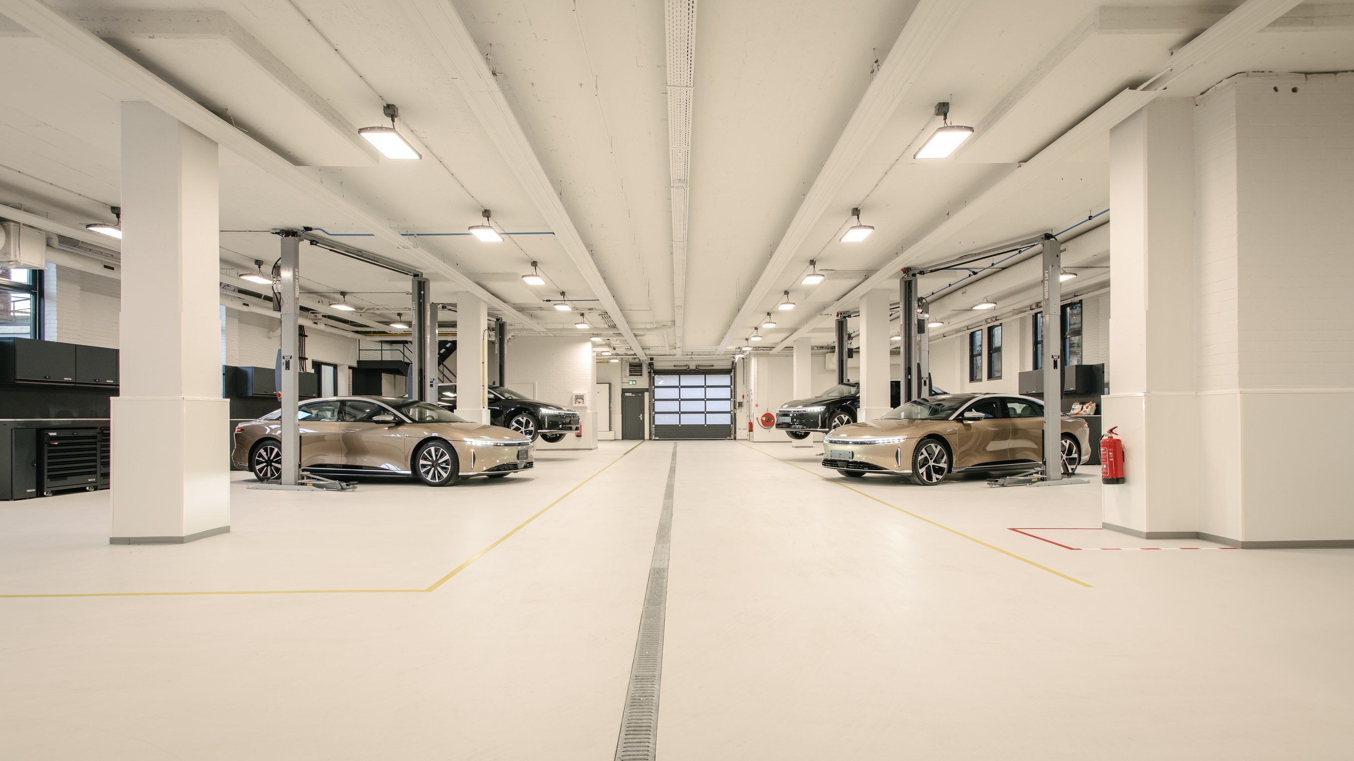 The opening of Lucid Motors third retail location in Europe comes a week after the company won a full five star rating for its Lucid Air