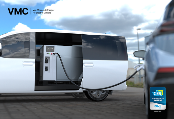 EVAR’s van-mounted rapid EV charger
