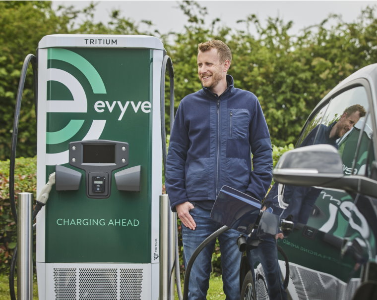 Evyve says it intends to become the largest destination and enroute charging network in the UK