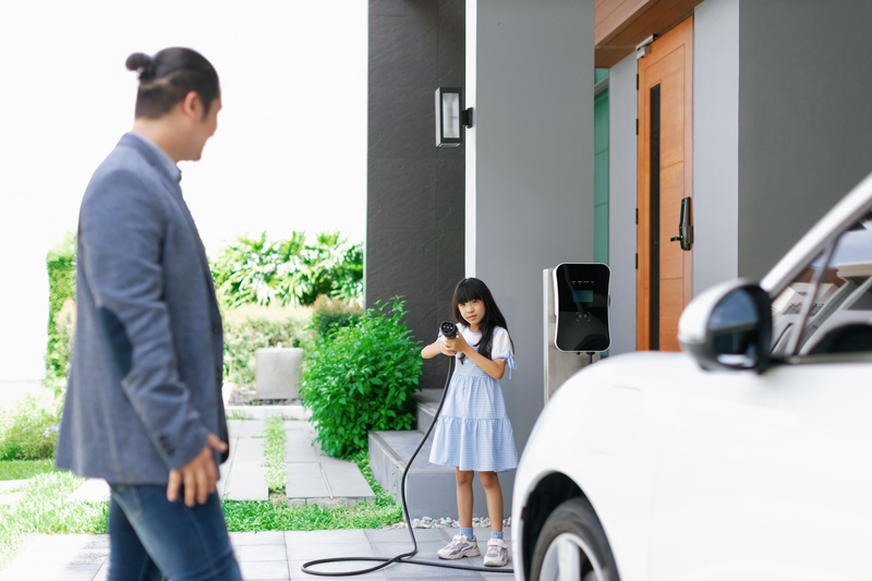 Bank of America, which with over 10,000 auto dealers and multiple EV manufacturers nationwide, will finance residential EV chargers. Image: ©BiancoBlue/Dreamstime.com