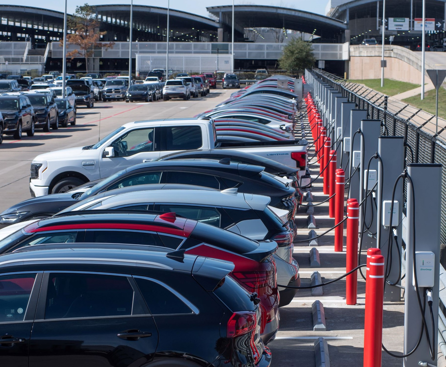 Key players in the EV charging station are launching EV fast-charging hubs for airports