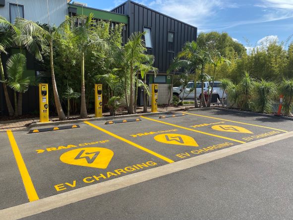 Chargefox and AMS are Australian owned and operated and dedicated to providing the very best service and support to Australian EV drivers. Photo credit: Kevin Veivers