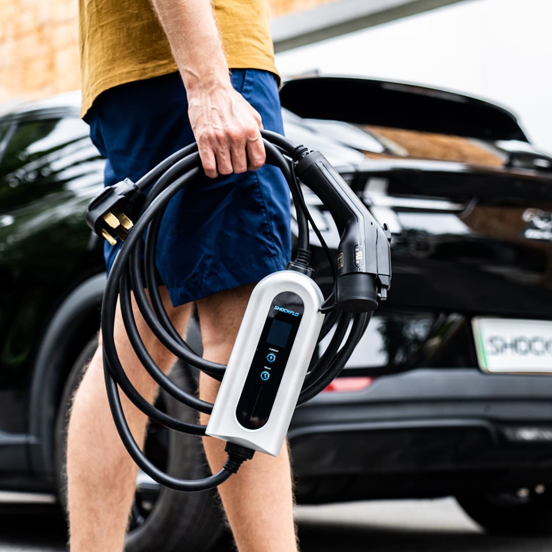  The ShockFlo G1 Portable EV Charger is available in two models: the 32A and the 40A