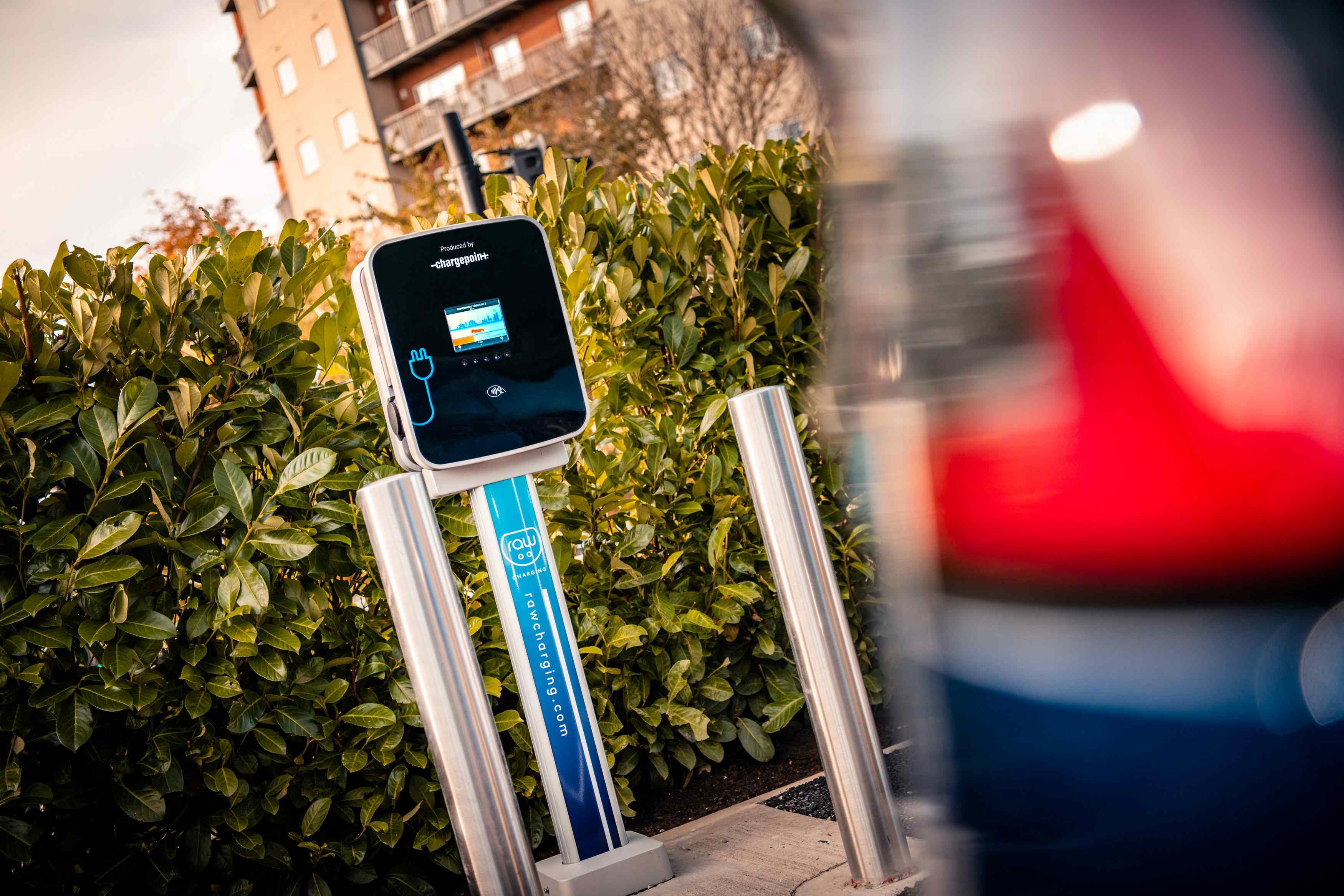 Raw has recently launched charging facilities at many hospitality and retail sites across the UK as landlords seek to provide their customers with EV charging facilities. Photo: Raw Charging