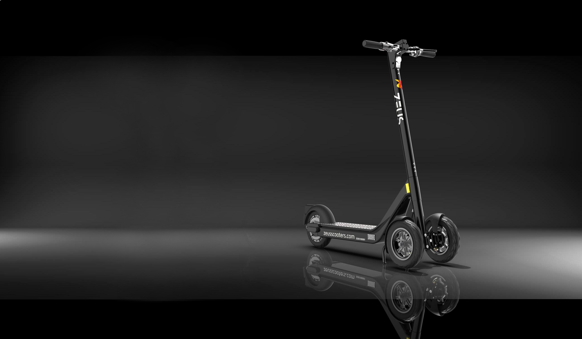 Zeus has introduced its latest e-scooter model, the Z2, to Regensburg. Photo: Zeus Scooters