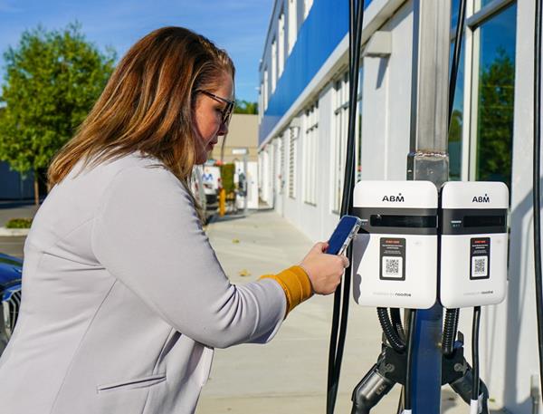 EV charging solutions provider ABM has deployed a cloud-based network, enabling an optimised charging experience with real-time system monitoring. Photo: ABM
