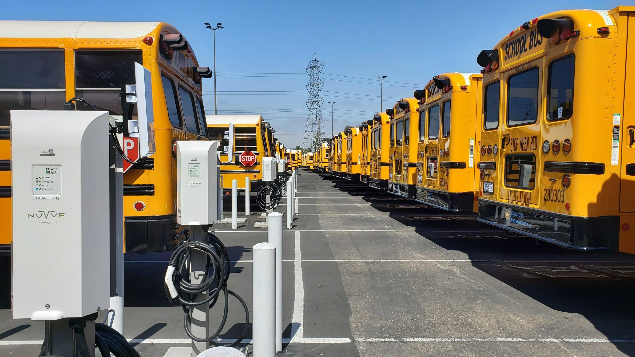 Some 38 AC and DC bidirectional charging station connections, all linked to Nuvve’s proprietary vehicle-to-grid V2G GIVe software platform have been deployed in October. Photo: Nuvve