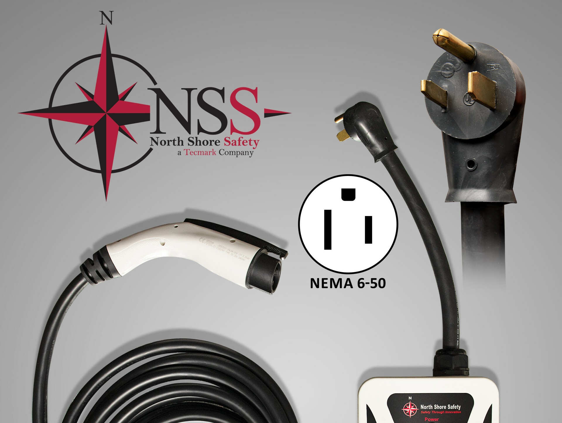 The USA-made LineGard EVSE2 incorporates North Shore Safety’s GFCI (ground fault circuit interrupter) Class C industrial level GFCI protection technology. Photo: North Shore Safety