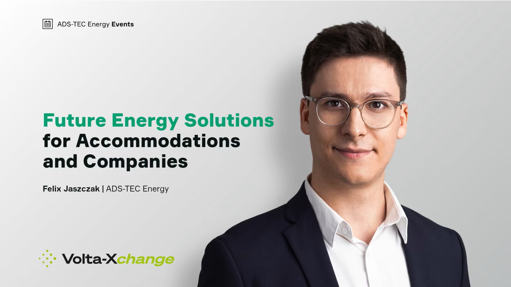 Taking maximum advantage of sustainable energy sources while covering peaks in demand on the existing grids calls for flexible storage facilities - Felix Jaszczak. Photo: Ads-Tec Energy