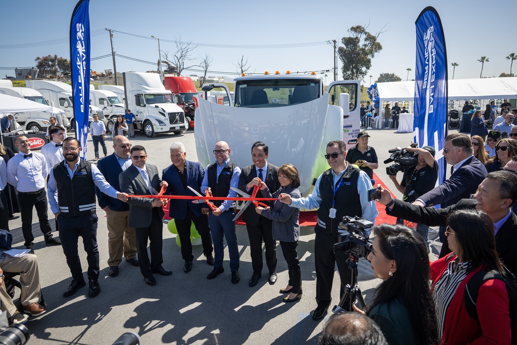 SDG&E built new charging infrastructure specifically for heavy-duty electric trucks. Photo: SDG&E