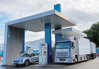 The hydrogen production and filling station along the A22 and run by Autostrada del Brennero remains the only such station in Italy, but more are coming (image courtesy Autostrada del Brennero)