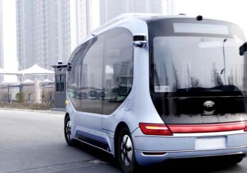WiTricity says this is the first deployment of wireless charging to power autonomous electric buses. Image: WiTricity
