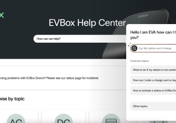 Eva will empower customers and ensure quicker resolutions for a better support experience.  Image: EVbox