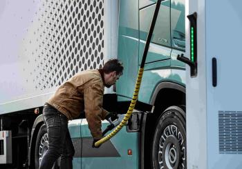 An emphasis on depot charging at the home base is anticipated to dominate the commercial vehicle charging landscape. Photo: Volvo Trucks
