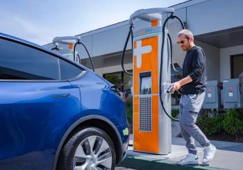 Drivers across North America and Europe have on-the-go access to more than 750,000 charging ports on the ChargePoint network. Photo: ChargePoint
