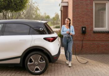 The two companies will work together to deliver Smart-branded home charging stations powered by ABB E-mobility’s software development kit. Photo: ABB E-mobility