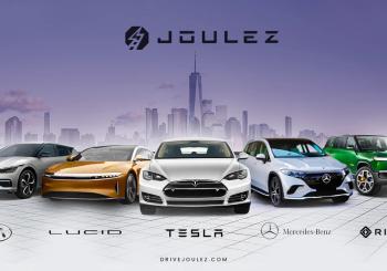 Joulez is an innovative all-electric vehicle rental car company based in New York City whose mission is to revolutionise the car rental industry. Image: Joulez