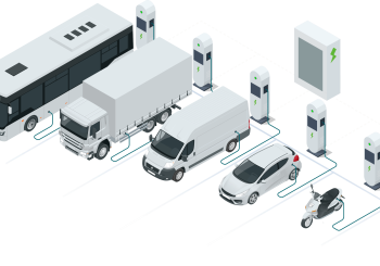 Siemens commercial vehicle charging systems is cited as one of the major players in the CV charging market. Illustration: Siemens