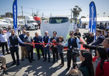 SDG&E built new charging infrastructure specifically for heavy-duty electric trucks. Photo: SDG&E